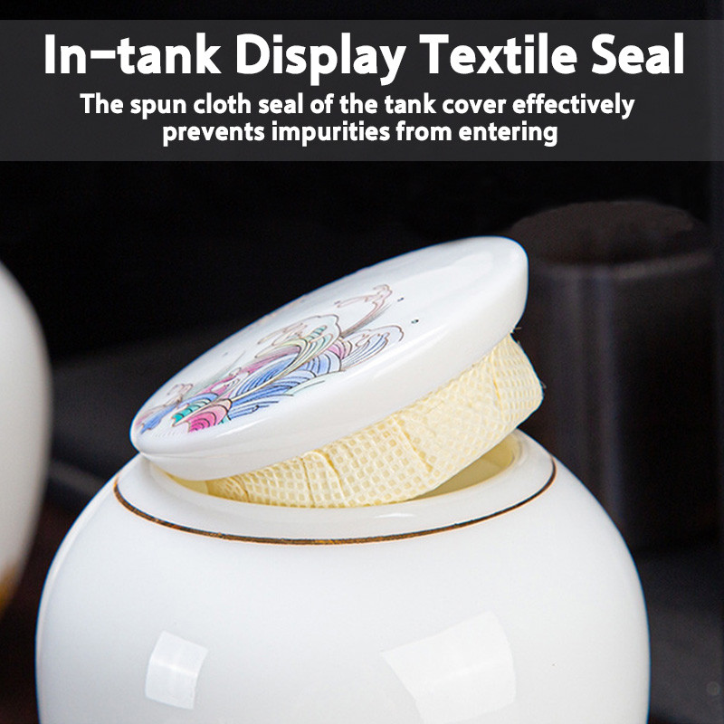 MySudui Spomen urna za kućne ljubimce Keramička mali kućni ljubimac preminuo Kremiranje Otporan na vlagu Spomenik mačkama i psima Zapečaćena vrhunska gravura na urnama