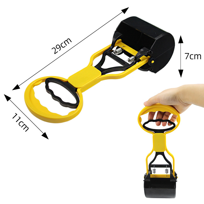 Mosodo kašičica za kakicu s dugom ručkom, prijenosni sakupljač psećeg izmeta Lopata za sakupljanje mačjeg otpada Pick Up Pooper Scooper Alati za čišćenje na otvorenom