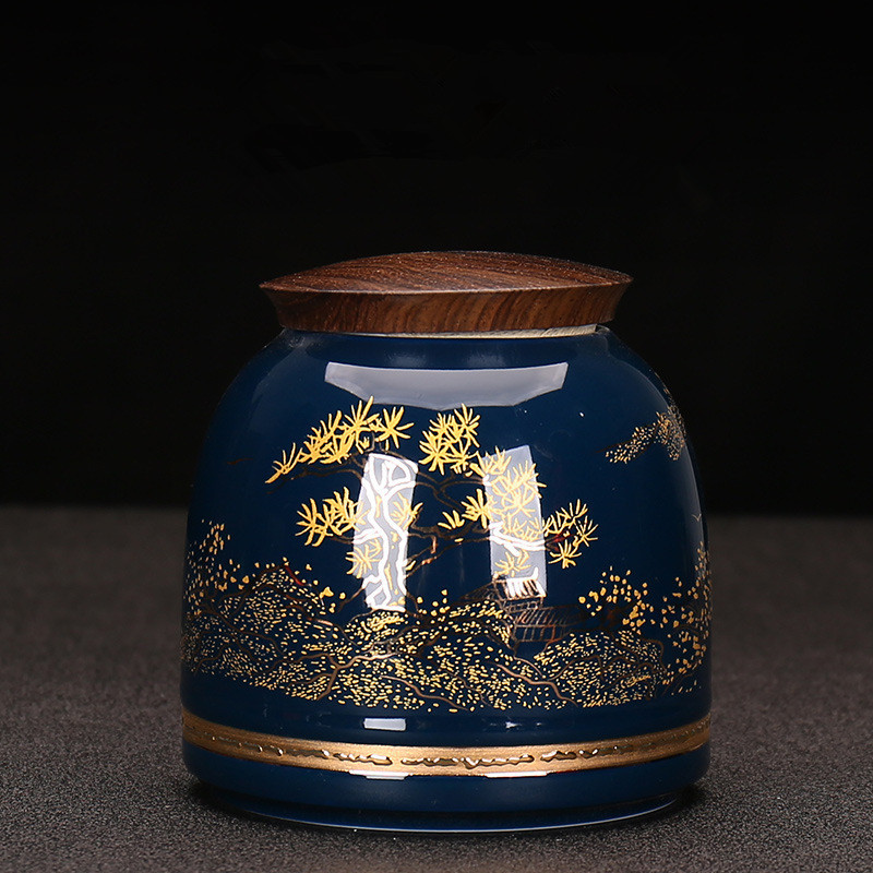 Mini urne Keramika za pogrebne urne za odrasle Zatvorene urne za kremiranje otporne na vlagu za malu količinu ljudskog pepela