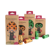 Biorazgradiva vrećica za pseći izmet kućnih ljubimaca 21/16 rola /1 kutija Zelena Zaštita okoliša Vreća za mačji otpad Potrepštine za unutarnje vanjsko čišćenje