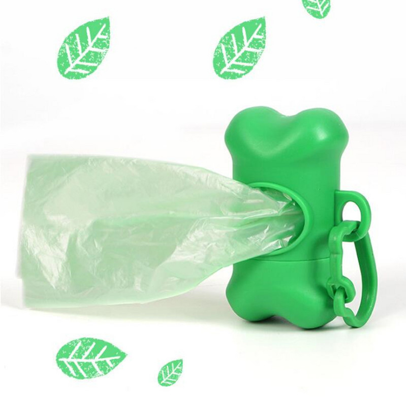 Dozator vrećica za izmet kućnih ljubimaca za držač vrećice za pseći izmet - torbica za doziranje plastičnih vreća za smeće, 10 rola vrećica za izmet za psa Dog Pet