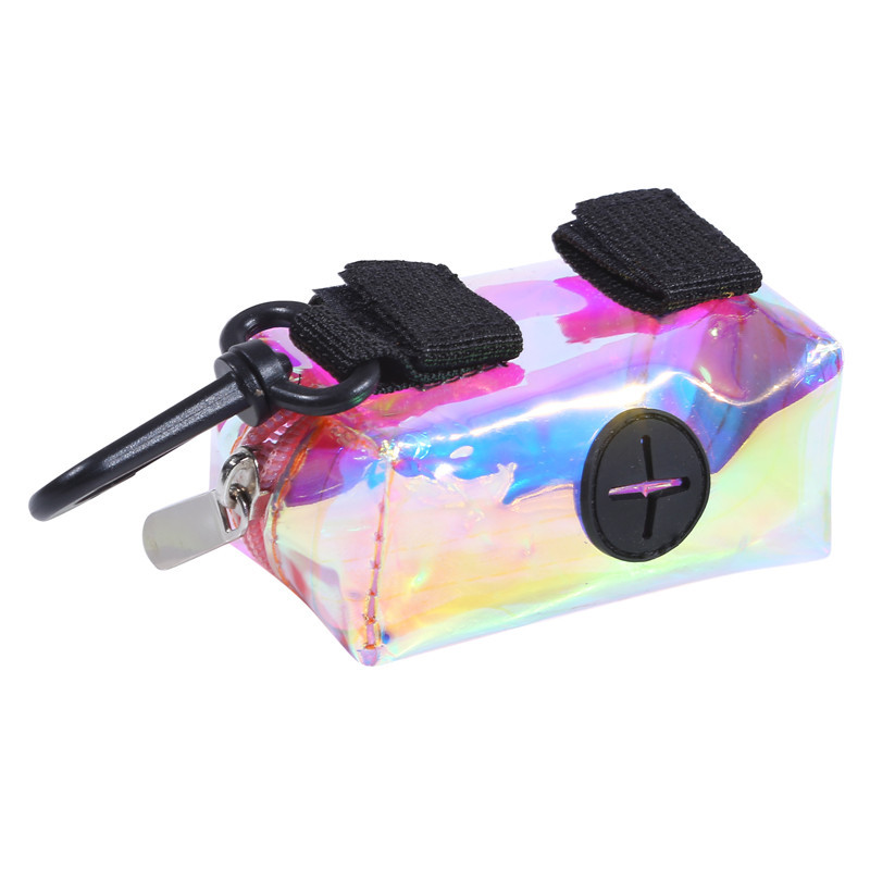 Suņu izkārnījumu maisa turētājs pavadas stiprinājumam Atkritumu maisa dozators pavadai Piemērots lielākajai daļai suņu pavadas, kas ir pārnēsājama, lai pastaigātos bez rokām