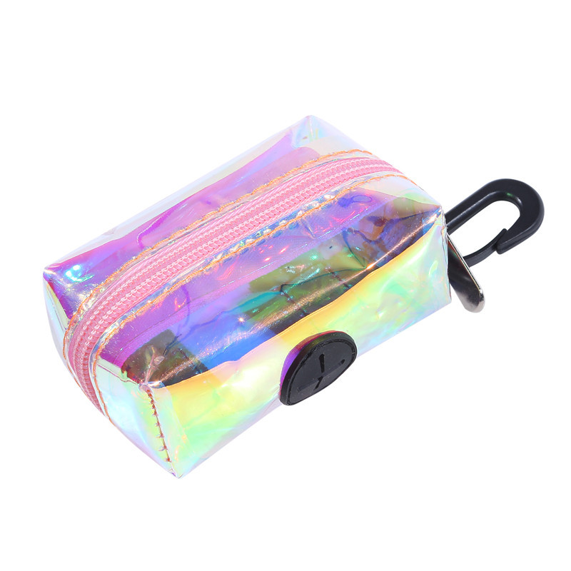 Suņu izkārnījumu maisa turētājs pavadas stiprinājumam Atkritumu maisa dozators pavadai Piemērots lielākajai daļai suņu pavadas, kas ir pārnēsājama, lai pastaigātos bez rokām