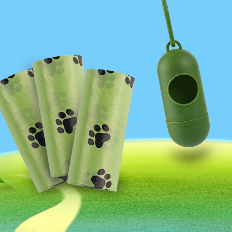 Biorazgradive vrećice za pseći izmet Vrećica s mirisnom biobazom u rinfuzi Razgradive vrećice za mačji izmet Ekološki prihvatljivi psi Kući na otvorenom Čisti pribor za kućne ljubimce