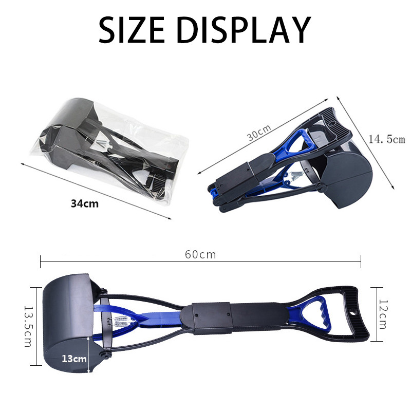 Lopatica za pseću kakicu s dugom drškom Lopatica za pseću kakicu Lopata za sakupljanje životinjskog otpada Kućni ljubimac Alati za čišćenje na otvorenom