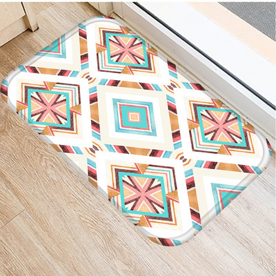 Moderns marmors ar zelta līnijām Grīdas paklāji Taisnstūris Flaneļa Mini Paklāji Dekoratīvie Pretslīdes Virtuves Vannas Priekšnama Durvju Paklājiņi