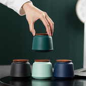 2021 vruća stilska urna kućni ljubimac ručno rađena zlatna keramička mini staklenka prijenosna zatvorena staklenka male veličine uspomene za pohranu pepela za kremiranje životinja