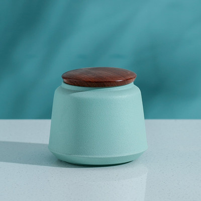 2021 vruća stilska urna kućni ljubimac ručno rađena zlatna keramička mini staklenka prijenosna zatvorena staklenka male veličine uspomene za pohranu pepela za kremiranje životinja