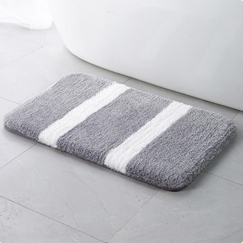 Модерна подложка за баня Удебелен килим за баня Тоалетна мивка Вана Страничен под Килим Входна изтривалка за душ кабина 40*60 50*80см