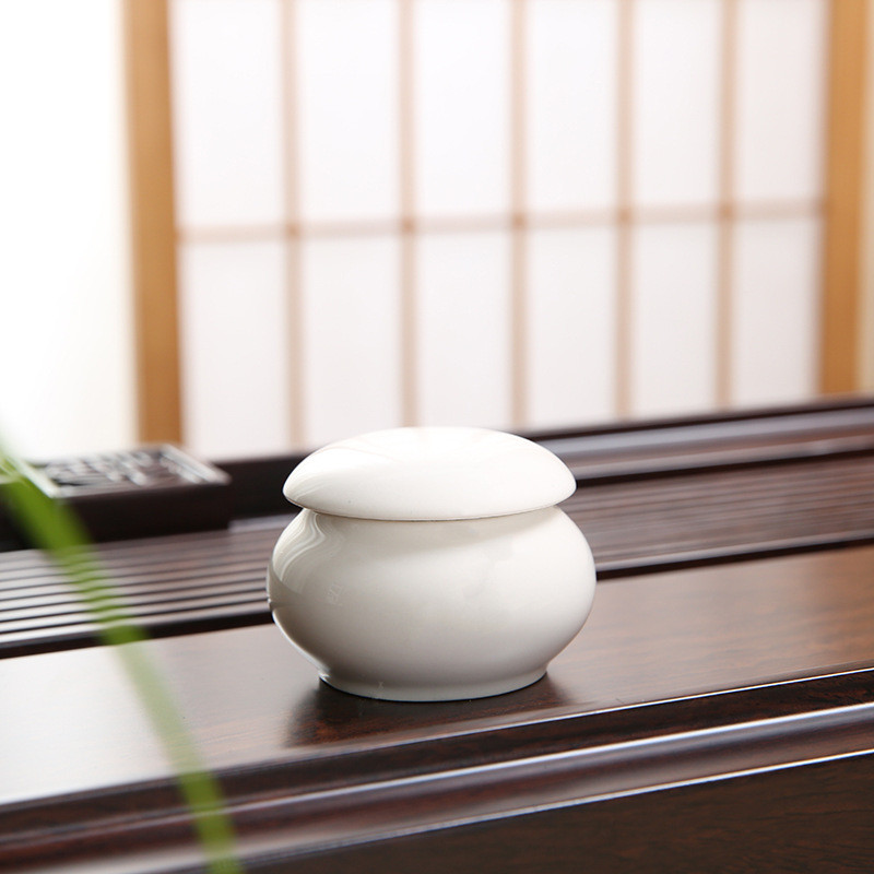 Mačja urna za pepeo Keramika Pepeo Kremiranje Uspomena Mini urna za ljudski pepeo Personalizirani spomenici Pogrebna životinjska urna Pas