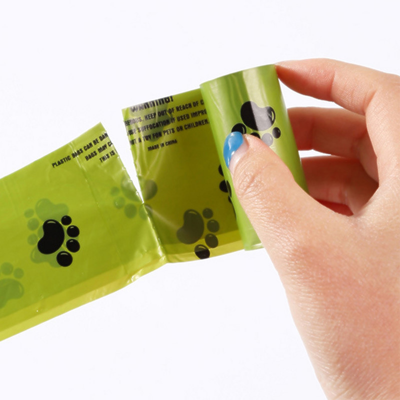 Vienreizējās lietošanas mājdzīvnieku izkārnījumu maiss Videi bioloģiski noārdāms mājdzīvnieku atkritumu maiss Mājdzīvnieku izkārnījumu maisiņi Somas Suņu piederumi