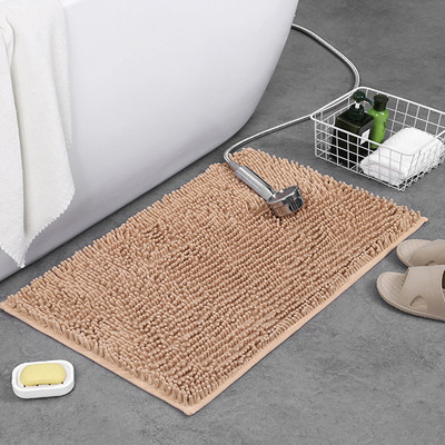 Podebljana stopala Tepih za kupaonicu Šenila Podne prostirke za kuhinju Upijanje vode u kupaonici Pliš Otirač za ulaz Neklizajući tepih za WC