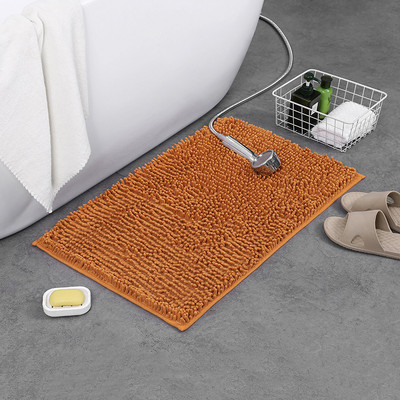 Podebljana stopala Tepih za kupaonicu Šenila Podne prostirke za kuhinju Upijanje vode u kupaonici Pliš Otirač za ulaz Neklizajući tepih za WC