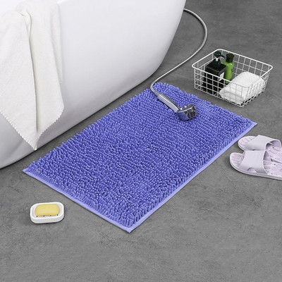 Podebljana stopala Tepih za kupaonicu Šenila Podne prostirke za kuhinju Upijanje vode u kupaonici Pliš Otirač za ulaz Neklizajući tepih za WC