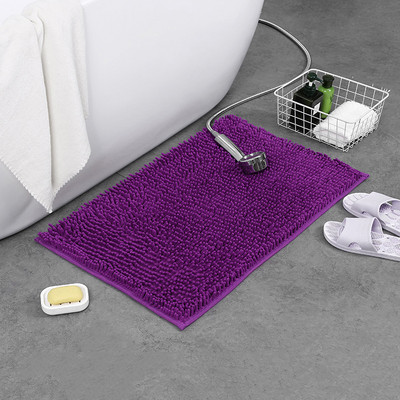 Podebljana stopala Tepih za kupaonicu Šenila Podne prostirke za kuhinju Upijanje vode u kupaonici Pliš Otirač za ulaz Neklizajući tepih za WC