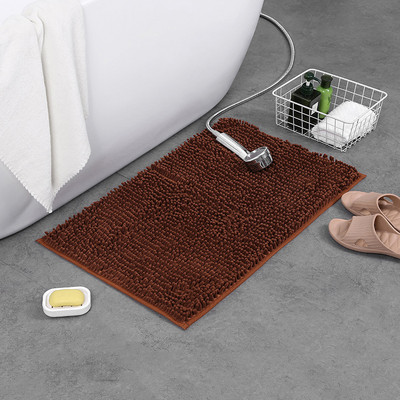 Podebljana stopala Tepih za kupaonicu Šenila Podne prostirke za kuhinju Upijanje vode u kupaonici Pliš Otirač za ulaz Neklizajući tepih za WC