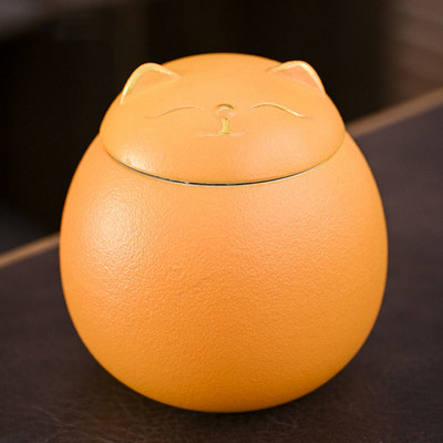 Mačja urna za uspomenu na mačji pepeo Urne za kućne ljubimce Urna za mačke Crne mačke, mačje urne za pepeo u obliku mačke，mačja urna，urna za psa urna za kućne ljubimce