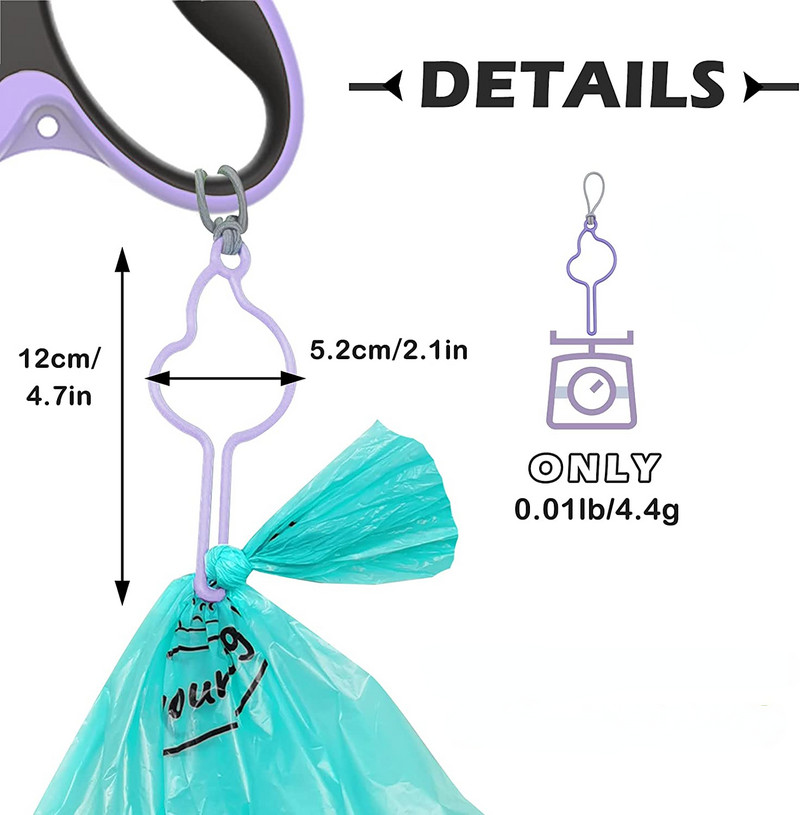 Hands-free Vrećice za pseći izmet Držač Držač za uzicu Vreće za izmet kućnih ljubimaca Nosiljka Pribor za šetanje pasa Sredstva za čišćenje pasa