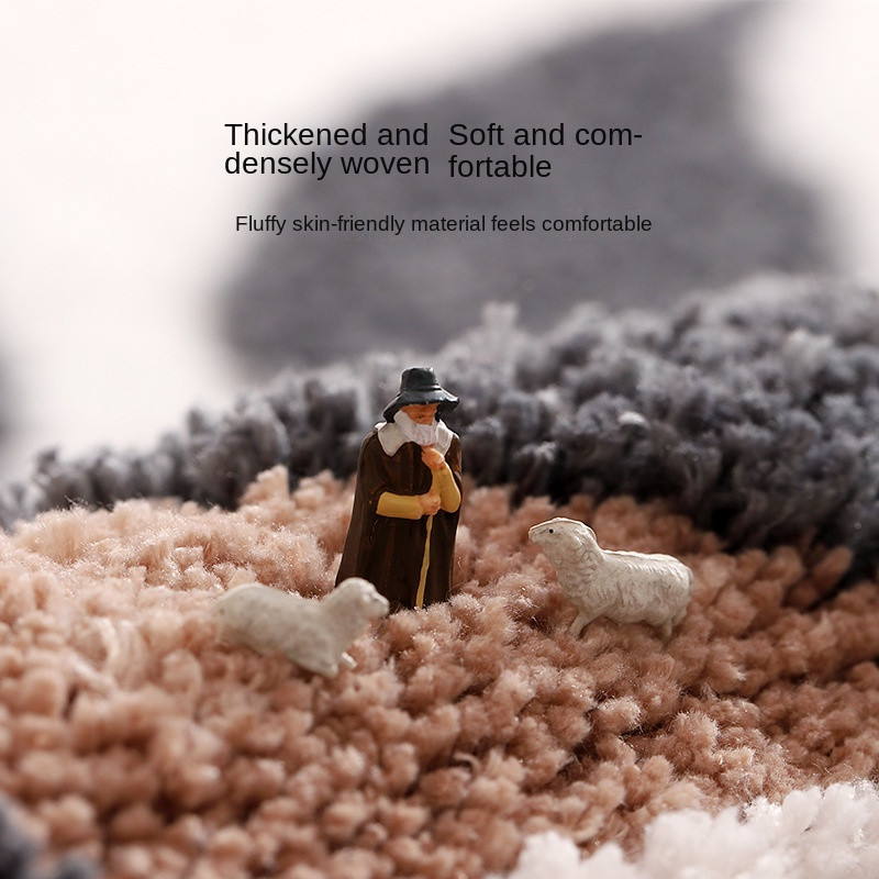 Biljni cvijet Flokirana prostirka za kupanje Tepih za uređenje doma Brzo upijajuća prostirka za noge Protuklizna prostirka za tuš vrata Kupaonski tepih