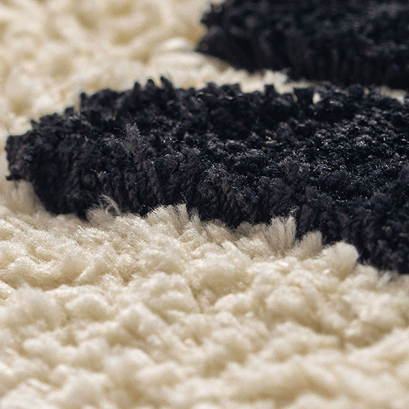 Nordic Shaggy Kupaonska prostirka Tepih za upijanje vode Neklizajuća podloga za noge WC umivaonik Tepih Mekana plišana podna prostirka