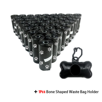 50 rola (vrećica od 750 kom.) Vreće za pseći izmet Ekološki prihvatljive nepropusne vrećice za izmet za pseće punjenje. Svaka vrećica za pseći izmet mjeri 27x29 cm