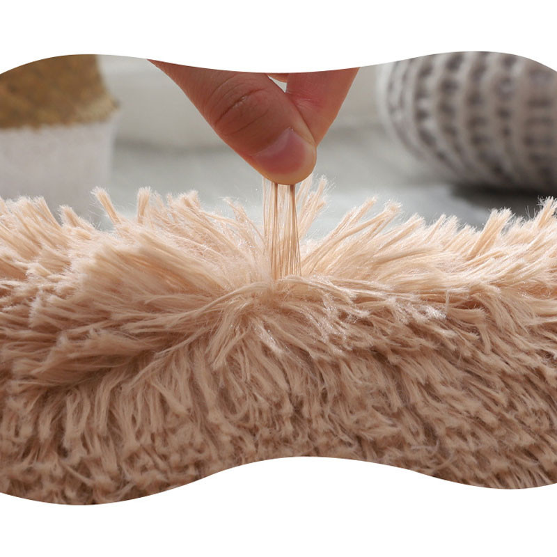 Vienkrāsains 3gab/komplekts Vannas istabas paklājiņu komplekts Pūkaini mati Vannas paklāji Mūsdienīgi Tualetes vāks Pārklājums Paklāju komplekts Taisnstūris 50*80 50*40 45*50cm