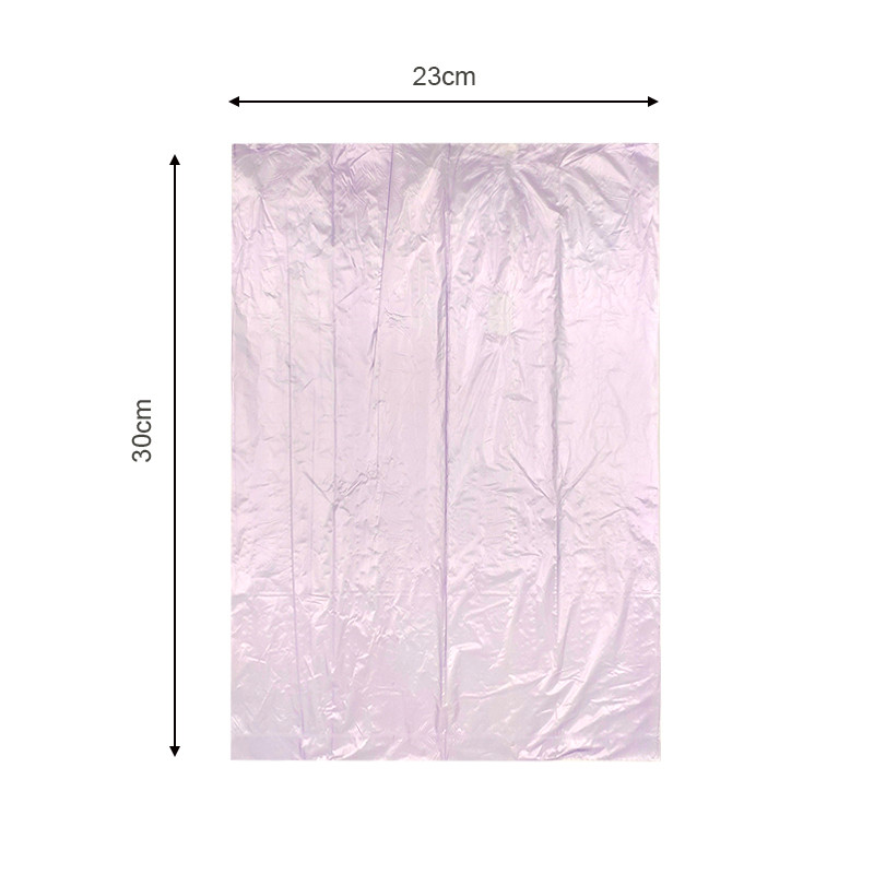 Ljubičasta vrećica za pseći izmet 120 rola Dozator vrećica za otpad za pse sakupljače Vreće za smeće Outdoor Clean Pooper Scooper Vreće za otpad za kućne ljubimce