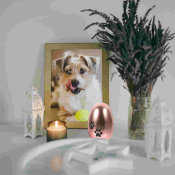 Urn Pet Dog Memorial Αναμνηστικό Αποτέφρωση Τέφρας Urns Γάτα Μεταλλικό Funeral Box Urnas Para Adultos Humanas Casket Cenizas Container