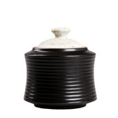 Obični keramički vijak crni Brtva spremnika spremnik pet urna fine izrade, bogati slojevi i dobro brtvljenje