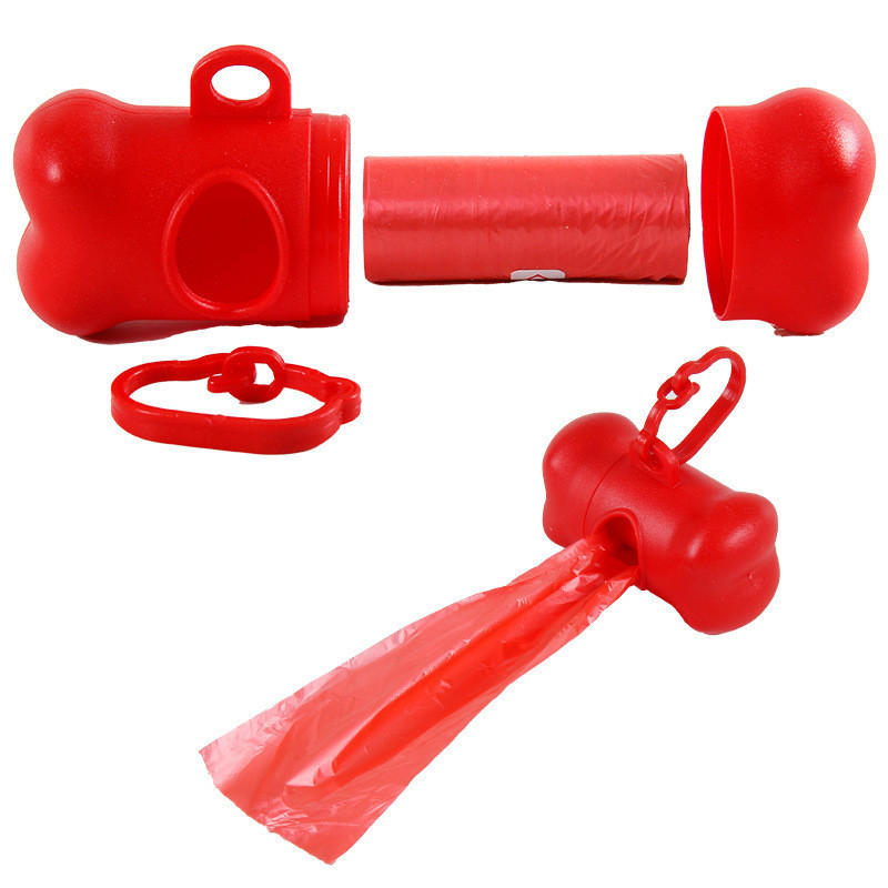 Dozator vrećica za pseći izmet Držač vrećica za pseći izmet Dispenzer za plastične vrećice za smeće Torbica za pse Pet Pet 1 rola Vreće za izmet