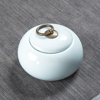 Urna za kremiranje s poklopcem Kućni ljubimac Mačka Pas Memorijal Spremnik za pepeo za uspomenu Posuda za pepeo Male životinje Pepeo za kućne ljubimce Za ljudski pepeo Keramika