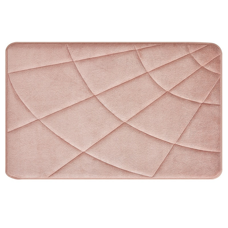 Memory Foam vannas istabas paklājiņš grīdai SBR neslīdošs apakšējais tualetes paklājs Mūsdienīgs pretslīdēšanas un mazgājams tapis salle de bain