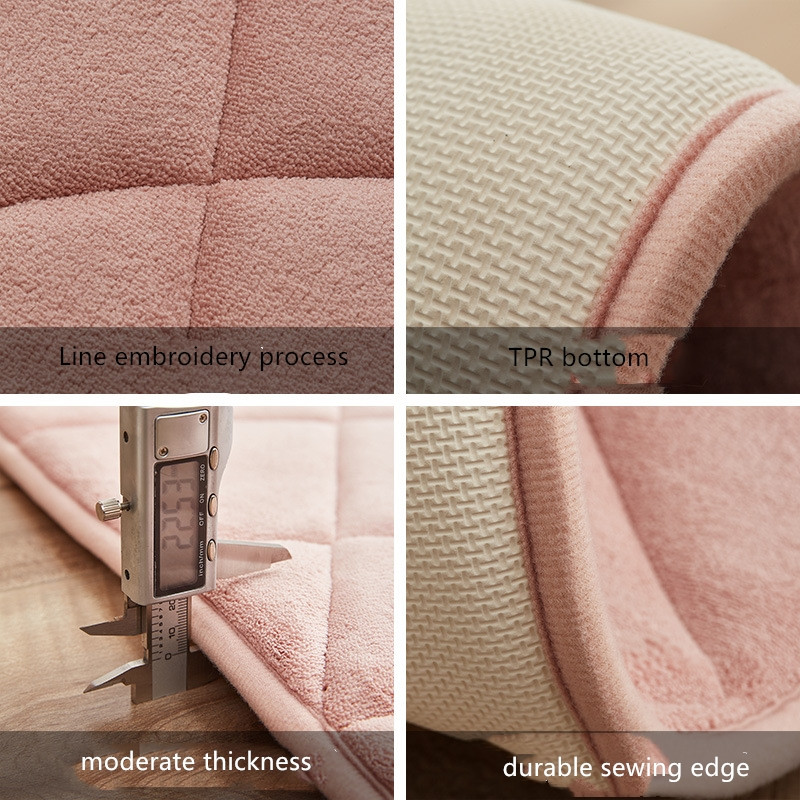 Memory Foam vannas istabas paklājiņš grīdai SBR neslīdošs apakšējais tualetes paklājs Mūsdienīgs pretslīdēšanas un mazgājams tapis salle de bain