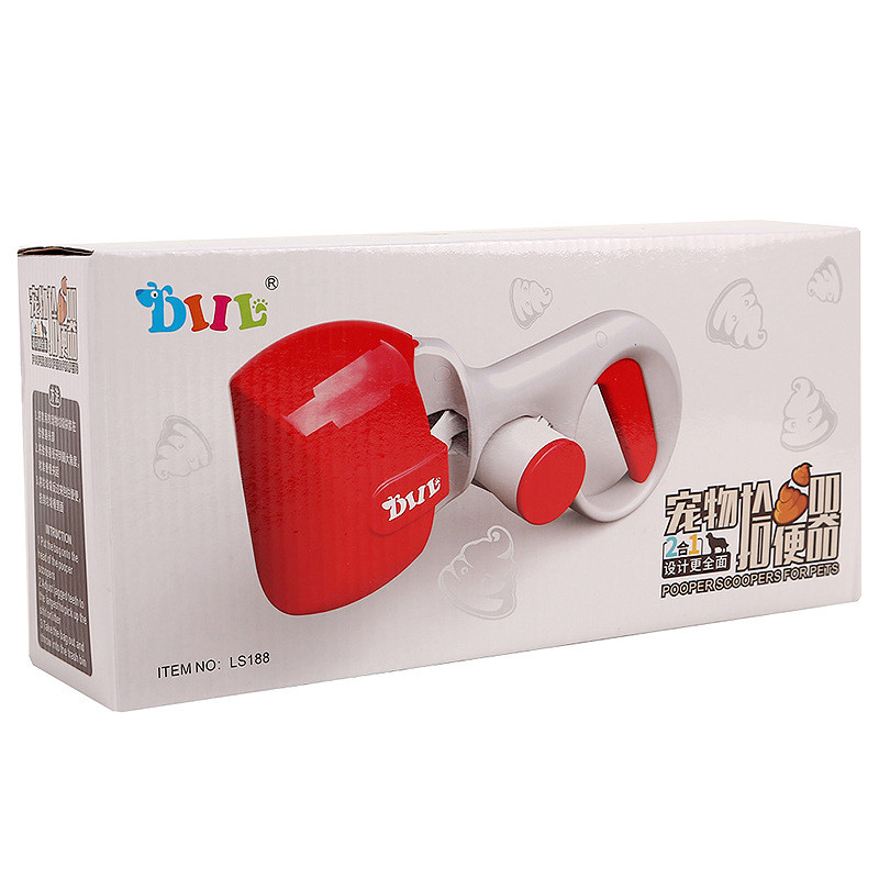 Skupljač izmeta kućnih ljubimaca Prijenosni čistač izmeta Skupljač psećeg izmeta s vrećama za smeće Kutiljka za kućne ljubimce Poopers Eco Friendly Pooper Scooper