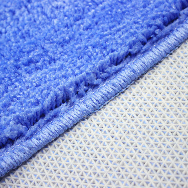 Zeegle 2kom set čupavih kupaonskih prostirki za upijanje vode WC kupaonske prostirke Podni tepisi Neklizajući tepih Madrac Dekoracija kupaonice