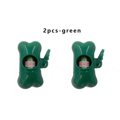 Mājdzīvnieku atkritumu maisu dozators suņu atkritumu maisu turētājam Plastmasas atkritumu maisu dozatora somiņa Suņu mājdzīvnieku 10 rullīšu atkritumu maisi