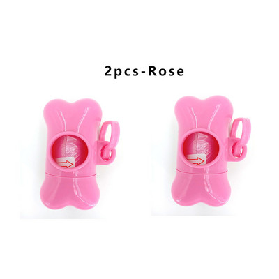 Mājdzīvnieku atkritumu maisu dozators suņu atkritumu maisu turētājam Plastmasas atkritumu maisu dozatora somiņa Suņu mājdzīvnieku 10 rullīšu atkritumu maisi