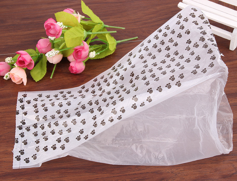 15 kom/rola Biorazgradiva vrećica za izmet za pse Zero Waste Dog Pooper Bags Paw Doggy Litter Vrećica za izmet Proizvodi za kućne ljubimce za pse