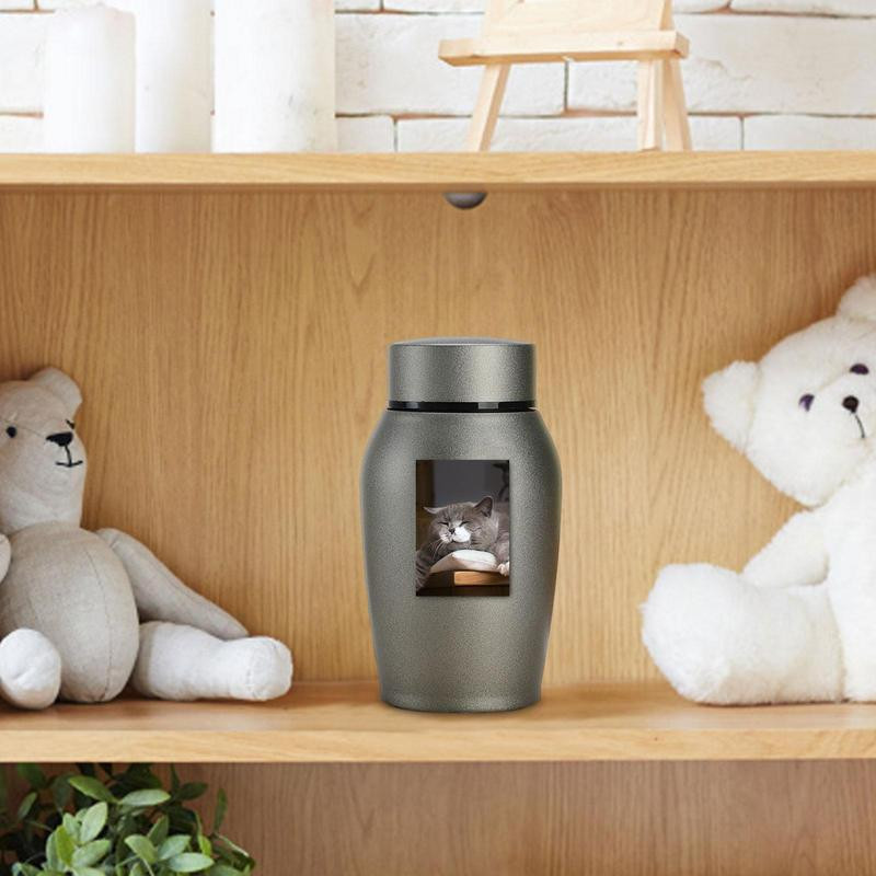 Urna za kremiranje kućnih ljubimaca Mini urne za uspomene od nehrđajućeg čelika Urne za kućne ljubimce od nehrđajućeg čelika za pse Pepeo Always In My Heart Urna za pse