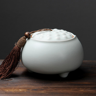 Kremācijas urna ar vāku Mājas kaķa suņa piemiņas piemiņai Pelnu konteinera burkas piederumi suņa kaķa putnu urnai