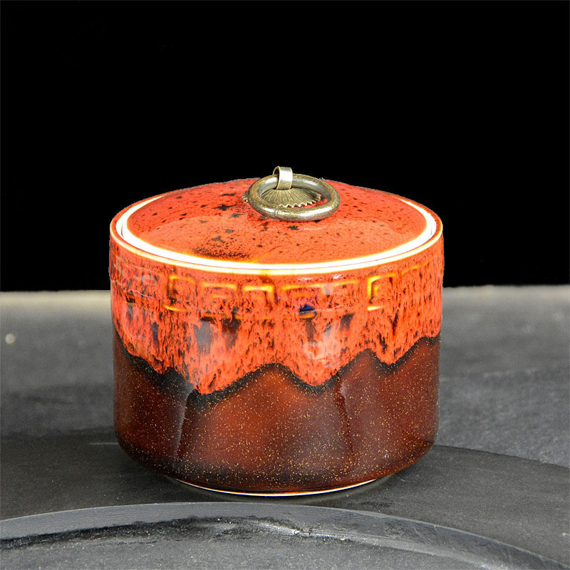 Piemiņas apbedīšanas urnas Keramika Aizzīmogošana Maza kremācijas urna cilvēku pelniem Parādīt apbedīšanas urnas mājās