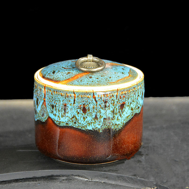 Piemiņas apbedīšanas urnas Keramika Aizzīmogošana Maza kremācijas urna cilvēku pelniem Parādīt apbedīšanas urnas mājās