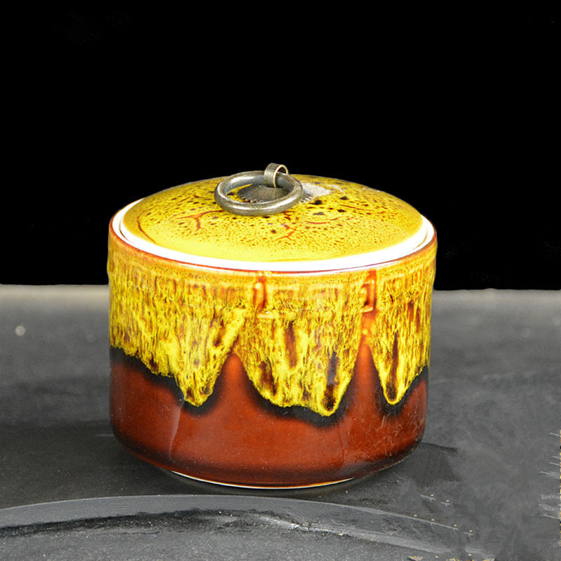 Piemiņas apbedīšanas urnas Keramika Aizzīmogošana Maza kremācijas urna cilvēku pelniem Parādīt apbedīšanas urnas mājās