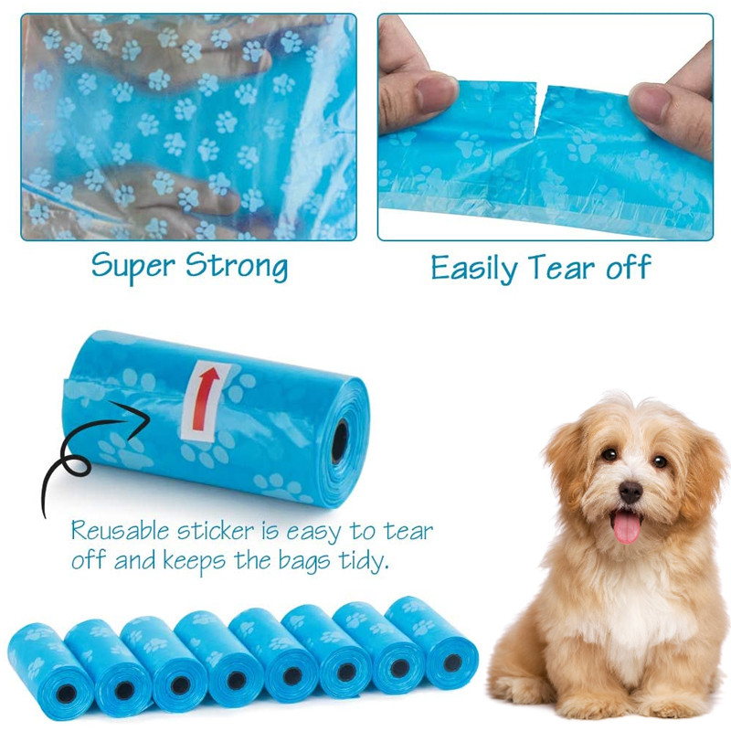 40/60 ritinėlių lauko naminių gyvūnėlių nešyklės laikiklis dalytuvas kraiko maišelis šunų išmatų maišai šiukšlių maišai be kvapo