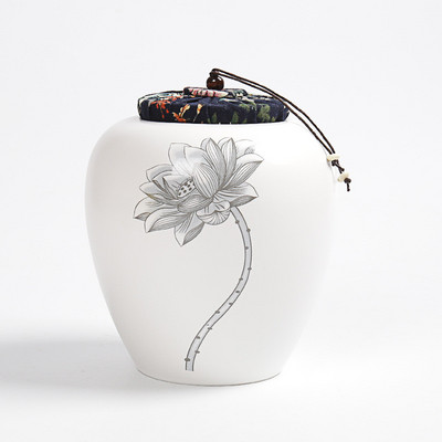 Keramička urna Lijesovi za kućne ljubimce Urne Držač za pepeo pasa Pepeo za kremaciju Urna za uspomenu Columbarium Spomenici za kućne ljubimce