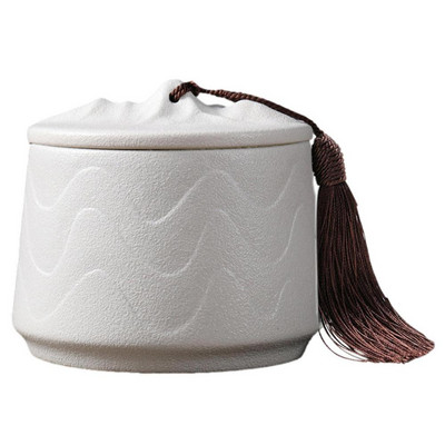 Urnas mājdzīvnieku pelniem Ar rokām grebta keramikas piemiņas urna Augstas kvalitātes kremāta bēru urna pelniem Forever atmiņas kaste