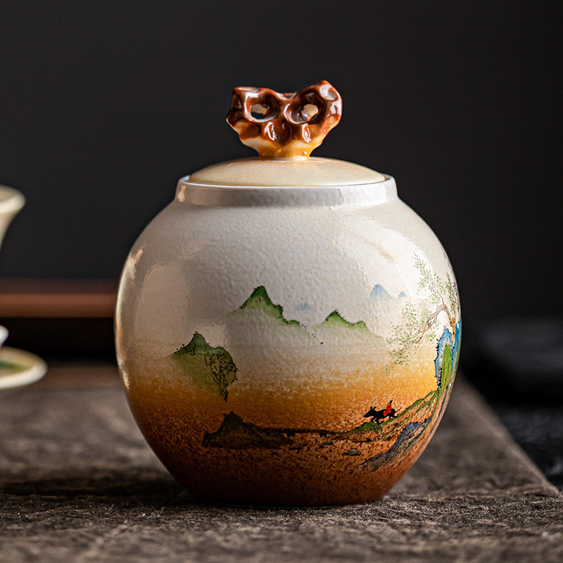 Pepeo kućnih ljubimaca Urna Keramika Pogrebne urne Ljudski kremirani držač pepela Pokop kod kuće u niši Kolumbarij Spomenik zen stilu života