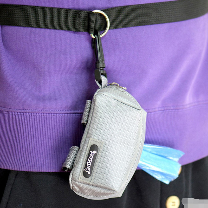 Pārnēsājams mājdzīvnieku atkritumu suņu kakas kucēnu savācējmaisi Mājdzīvnieku kakas maisu turētājs āķa maisiņš Ērts kāmim