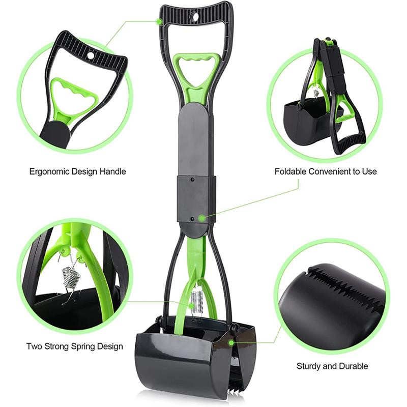 Mājdzīvnieku kakas liekšķere mājdzīvnieku suņiem kaķiem Lāpstas savācējs ar garu rokturi āra savācējs dzīvnieku atkritumu tualete suņu kakas mājdzīvnieku tīrīšanas rīki