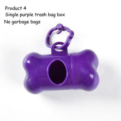 Mājdzīvnieka kaula formas plastmasas futrālis Atkritumu maisu komplekts Atkritumu uzpilde Atkritumu uzglabāšanas dozators Kaķim Suņiem Izkārnījumu maisiņu Turētājs Instrumentu komplekts